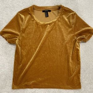 Forever 21 gold top